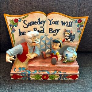 Disney Jim Shore Pinocchio Storybook Figurine